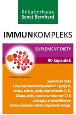 KRAUTERHAUS SANCT BERNHARD Immunomplex 90 kapsulių