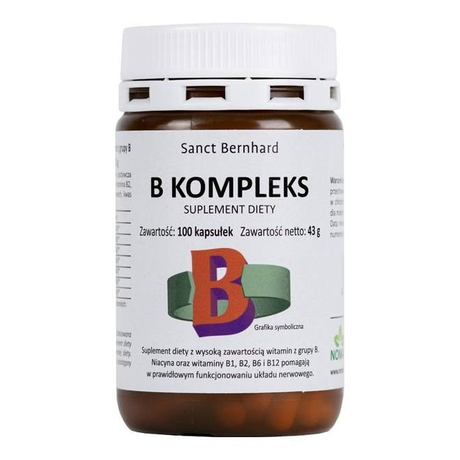 KRAUTERHAUS SANCT BERNHARD B kompleksas 100 kapsulių