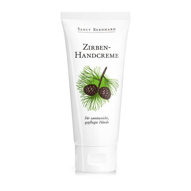 KRAUTERHAUS SANCT BERNHARD Zirben rankų kremas su šveicarinių pušų aliejumi 100 ml