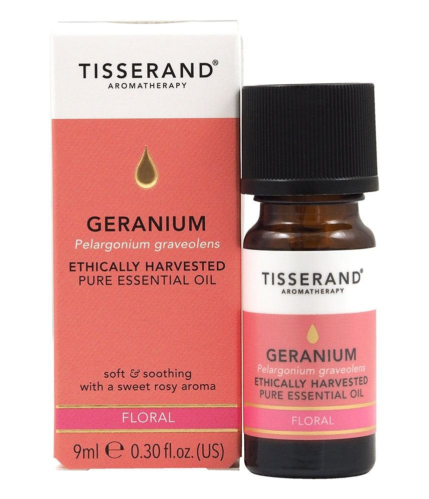 TISSERAND AROMATERAPIJA Etiškai surinkta pelargonija – pelargonijų aliejus 9 ml