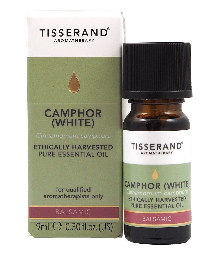 TISSERAND AROMATERAPIJA Baltasis kamparas, etiškai surinktas – baltojo kamparo aliejus 9 ml