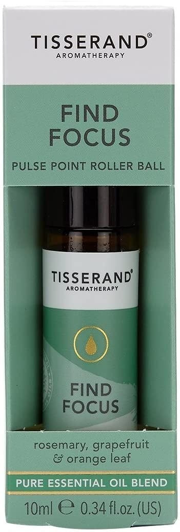 TISSERAND AROMATERAPY Find Focus Pulse Point“ rutulinis dezodorantas 10 ml