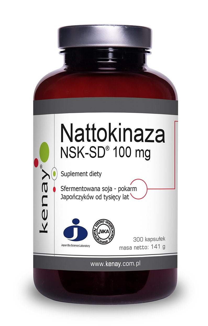 KENAY Nattokinase NSK-SD 300 kapsulių