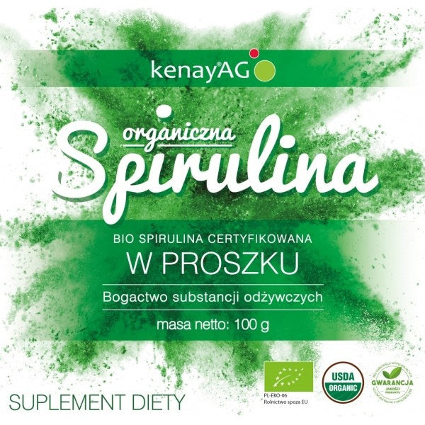Organinė KENAY EKO spirulina 100 g