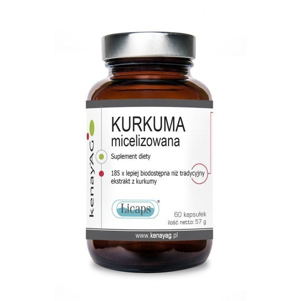 KENAY Micelizuota ciberžolė 60 kapsulių