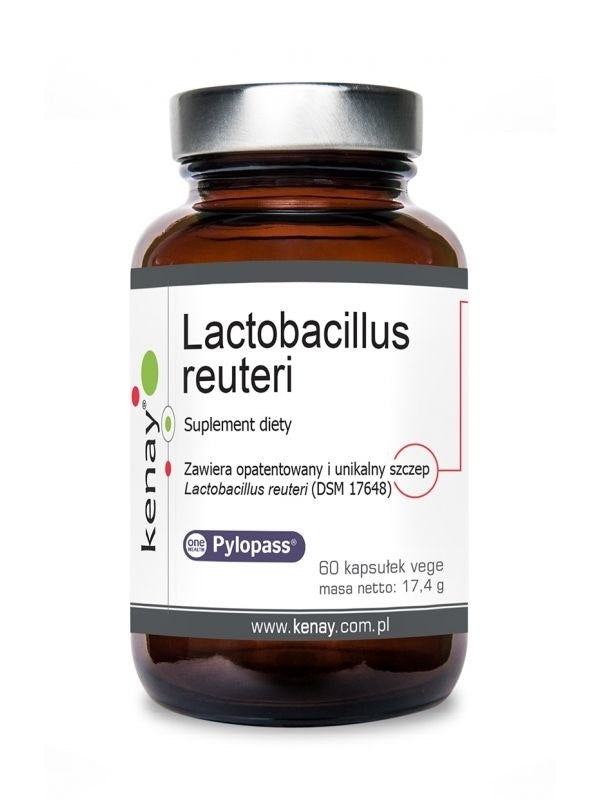 KENAY Lactobacillus reuteri Pylopass 60 kapsulių