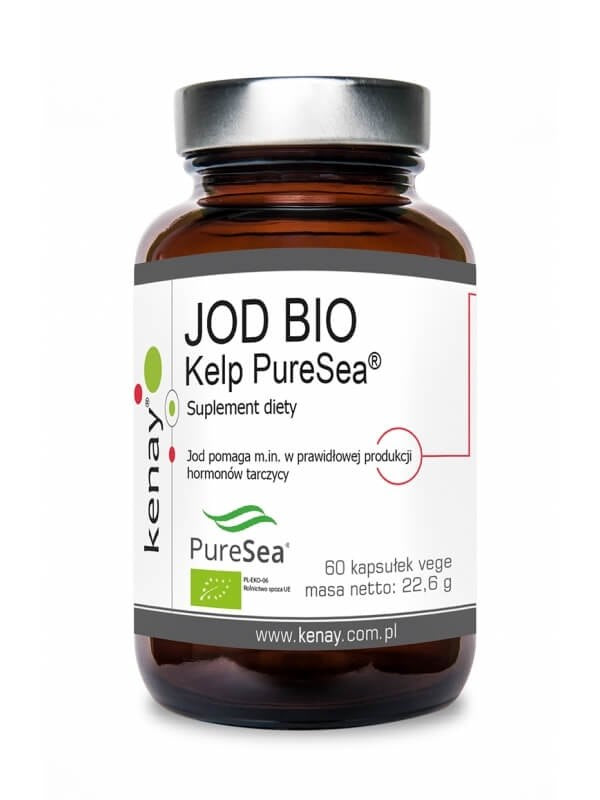 KENAY EKO jodas - Bio Kelp PureSea 60 kapsulių