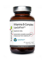 KENAY vitamino B kompleksas liposominis LipoCellTech 60 kapsulių
