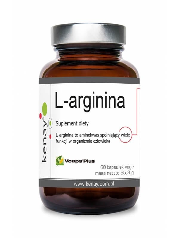 KENAY L-argininas 60 kapsulių