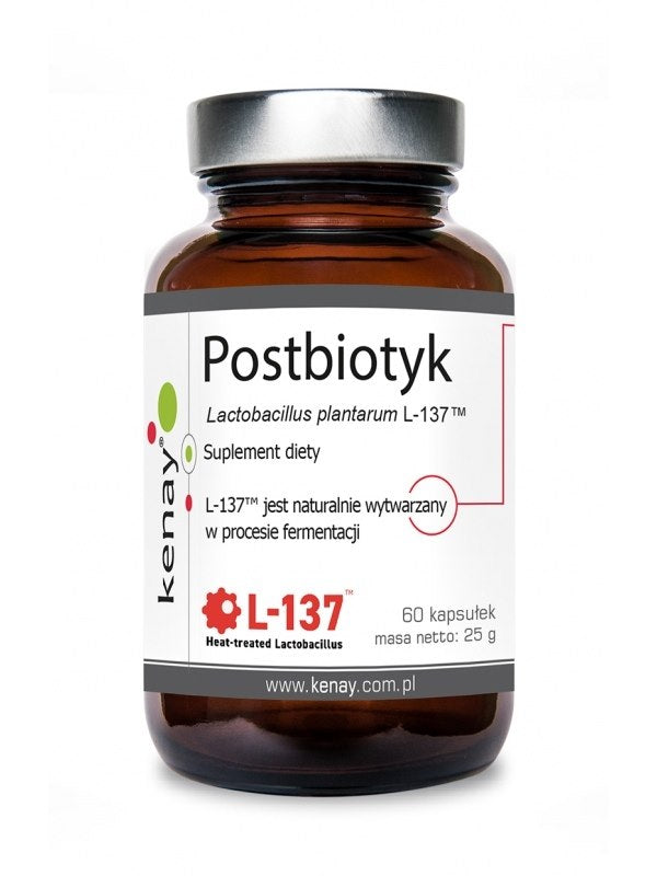KENAY postbiotinis Lactobacillus plantarum L-137 60 kapsulių