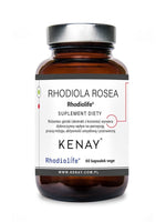 KENAY Rhodiola rosea Rhodiolife - Rhodiola rosea 60 kapsulių