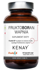 KENAY kalcio fruktoboratas FruiteX-B® 60 kapsulių