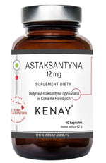 KENAY Astaksantinas 12 mg 60 kapsulių
