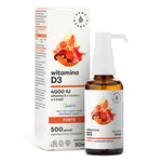 AURA HERBALS vitaminas D3 4000 TV MCT aliejuje 50 ml