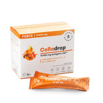 AURA HERBALS Colladrop Forte - Kolagenas HM 10000 mg pakeliai 10,7 g 30 vnt.