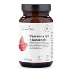 AURA HERBALS raudonieji ryžiai ir artišokai 60 kapsulių
