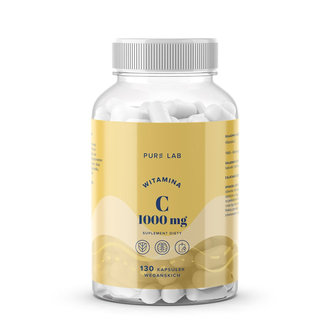 PURE LAB vitaminas C 1000 mg 130 kapsulių