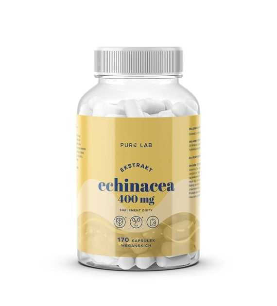 PURE LAB ežiuolės ekstraktas 400 mg 170 kapsulių