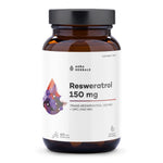 AURA HERBALS Resveratrolis 150 mg 60 kapsulių