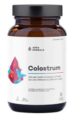 AURA HERBALS Priešpienis 500 mg, saldžiųjų aviečių 66 g