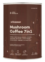 AURA HERBALS Mycodrop, grybų kava, grybų kava 7 viename 250 g