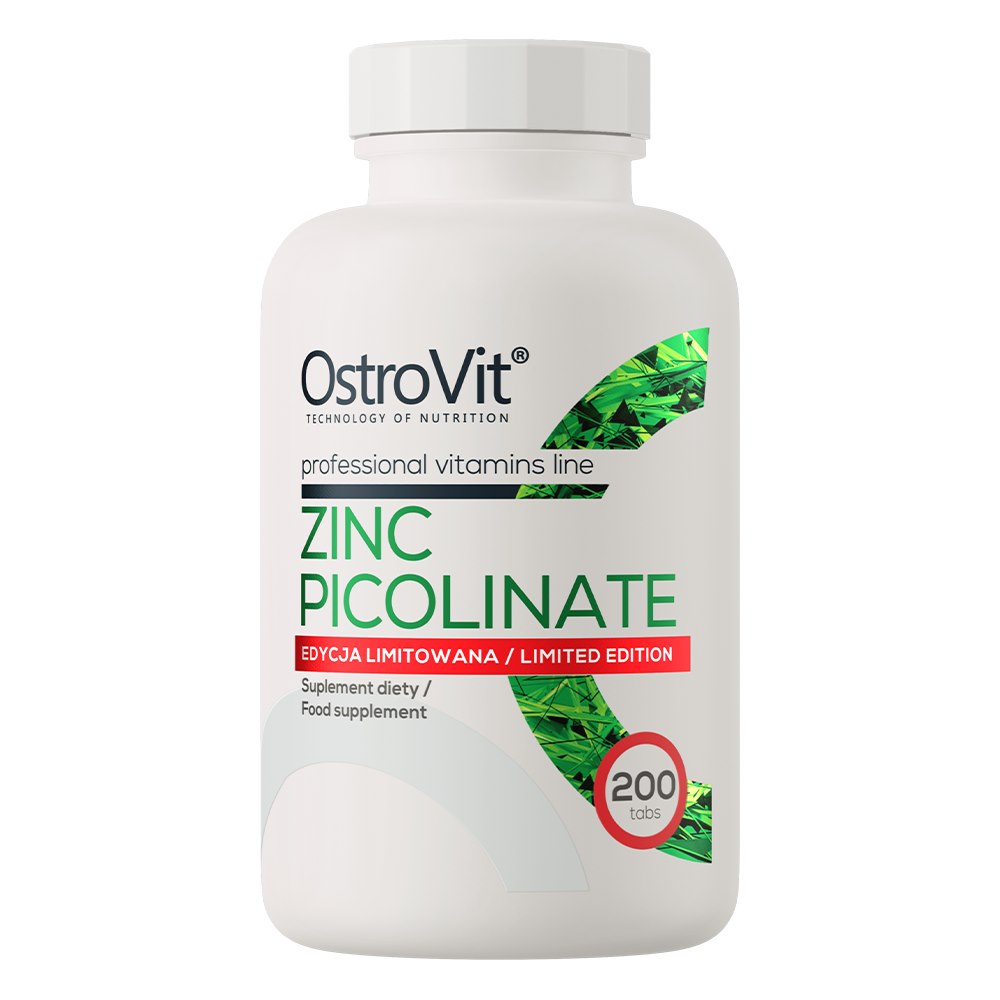 Ostrovit cinko pikolinatas 200 tablečių