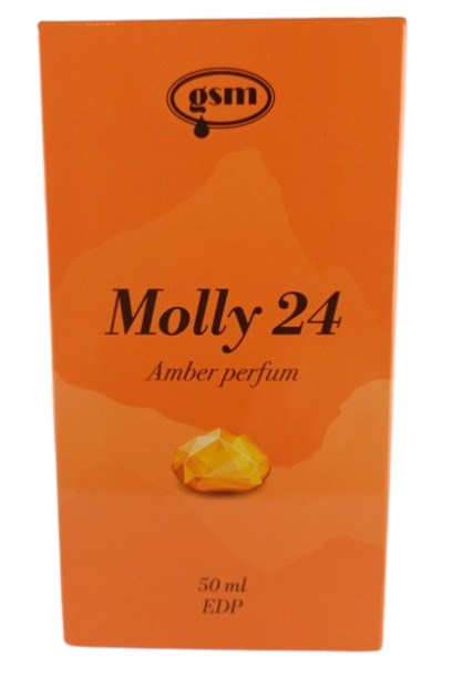 GSM MUMIO Gintaro moteriški kvepalai MOLLY 24 - Soleil 50 ml