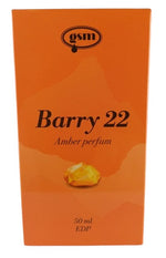 GSM MUMIO Gintaro kvepalai vyrams BARRY 22 - AVENTURA 50 ml