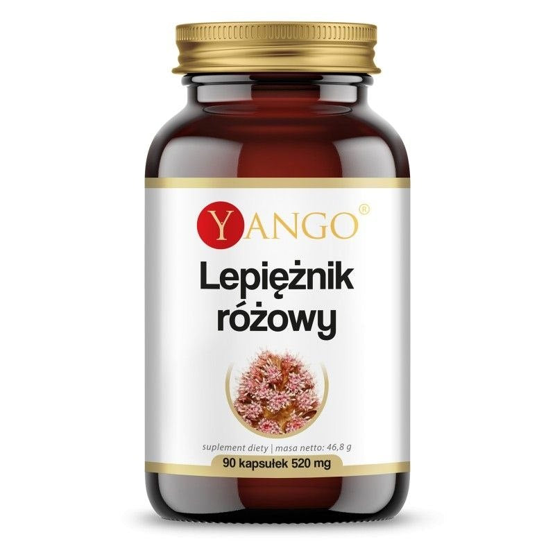 Yango rausvųjų sviestinių lapų ekstraktas 430 mg 90 kapsulių