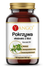 Yango dilgėlių lapų ekstraktas 20:1 90 kapsulių