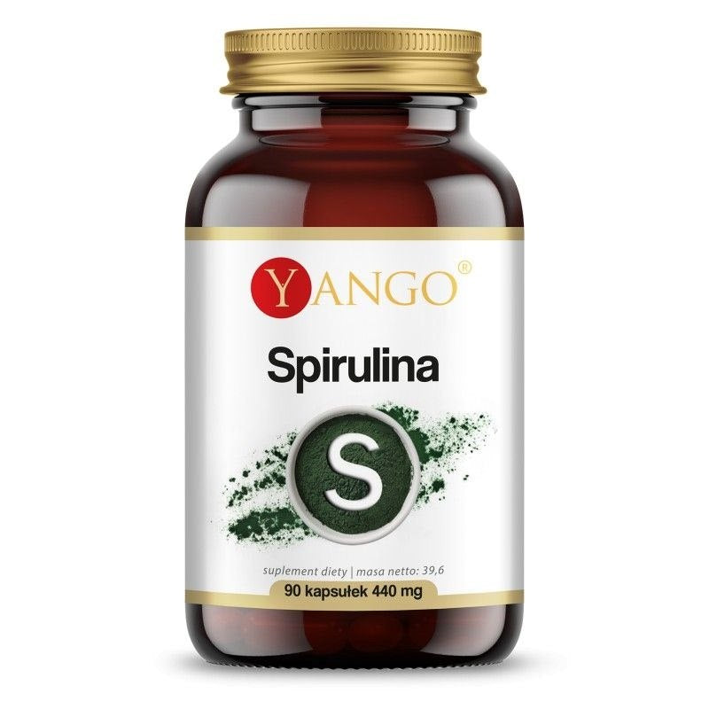 Yango Spirulina 350 mg 90 kapsulių