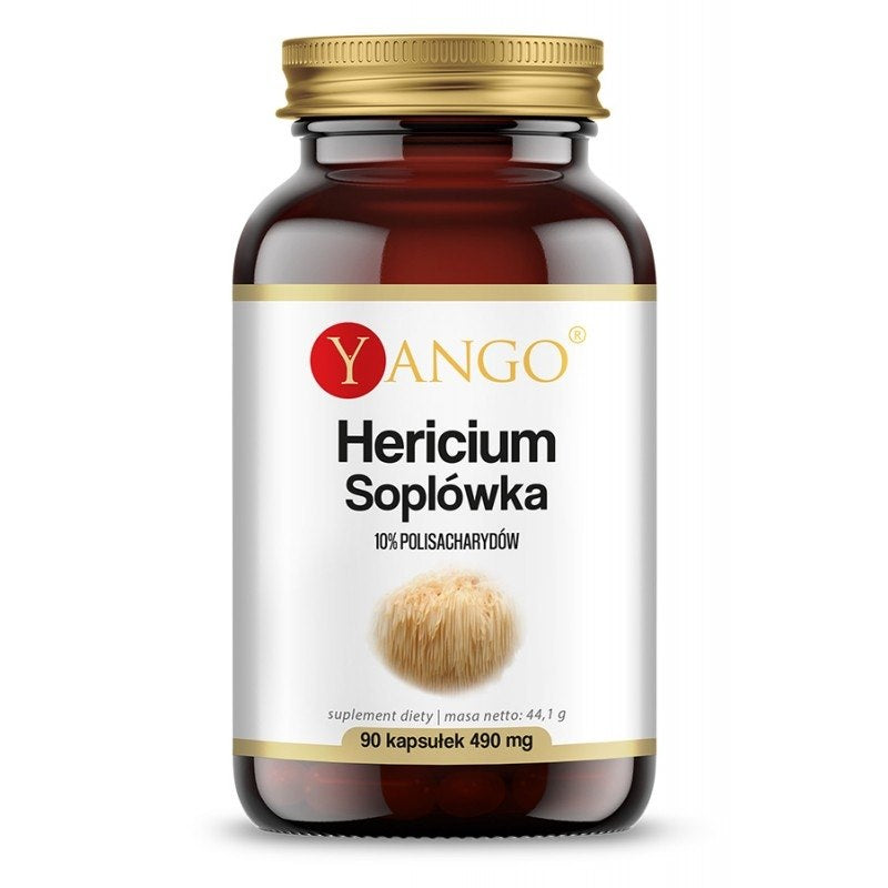 Yango Hericium - 10 % polisacharidų ekstraktas 90 kapsulių