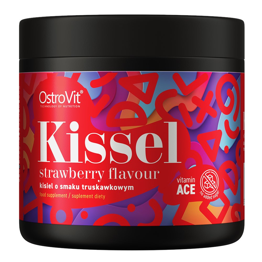 Ostrovit Kissel braškių skonio - Braškių želė 200 g