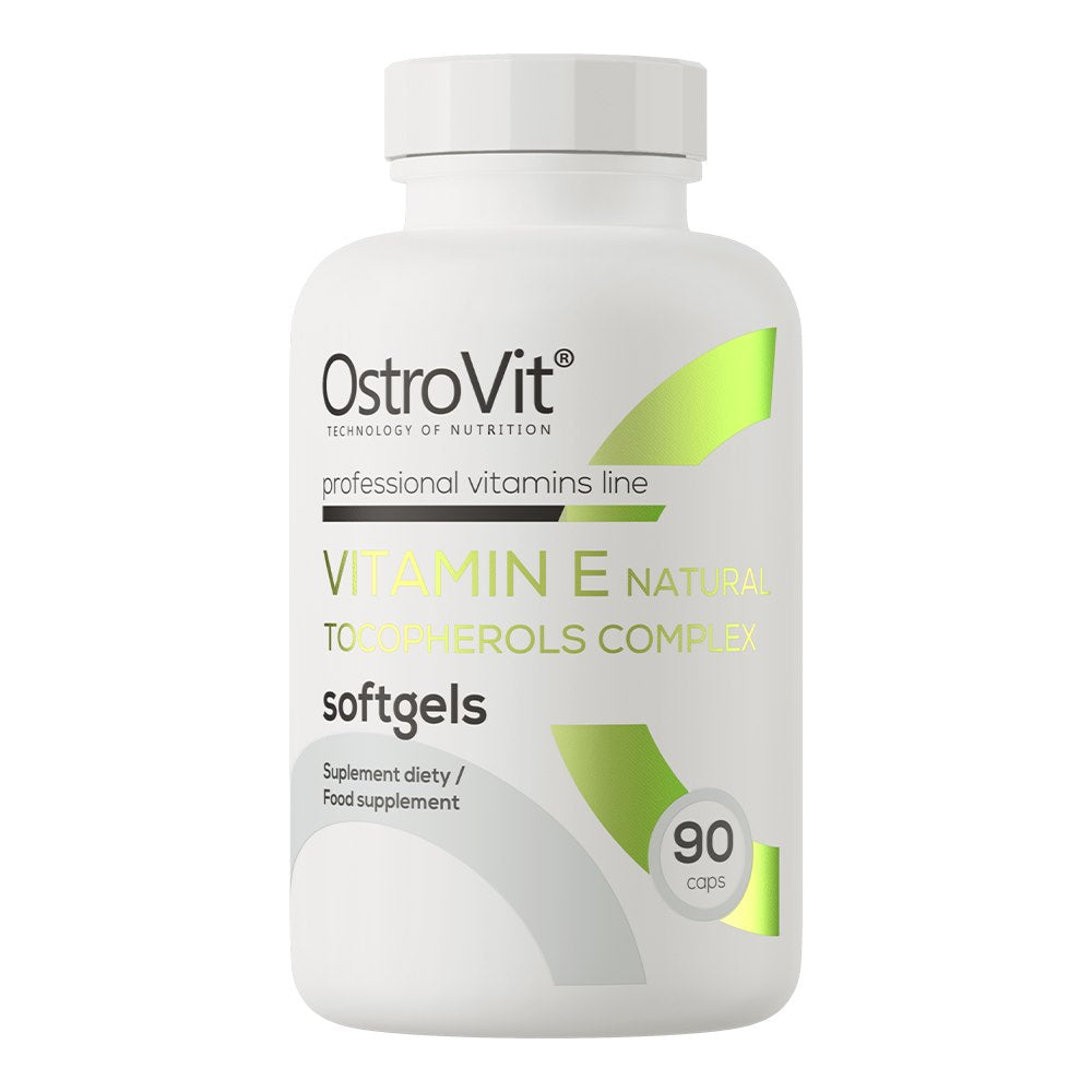 Ostrovit vitamino E natūralus tokoferolių kompleksas 90 kapsulių