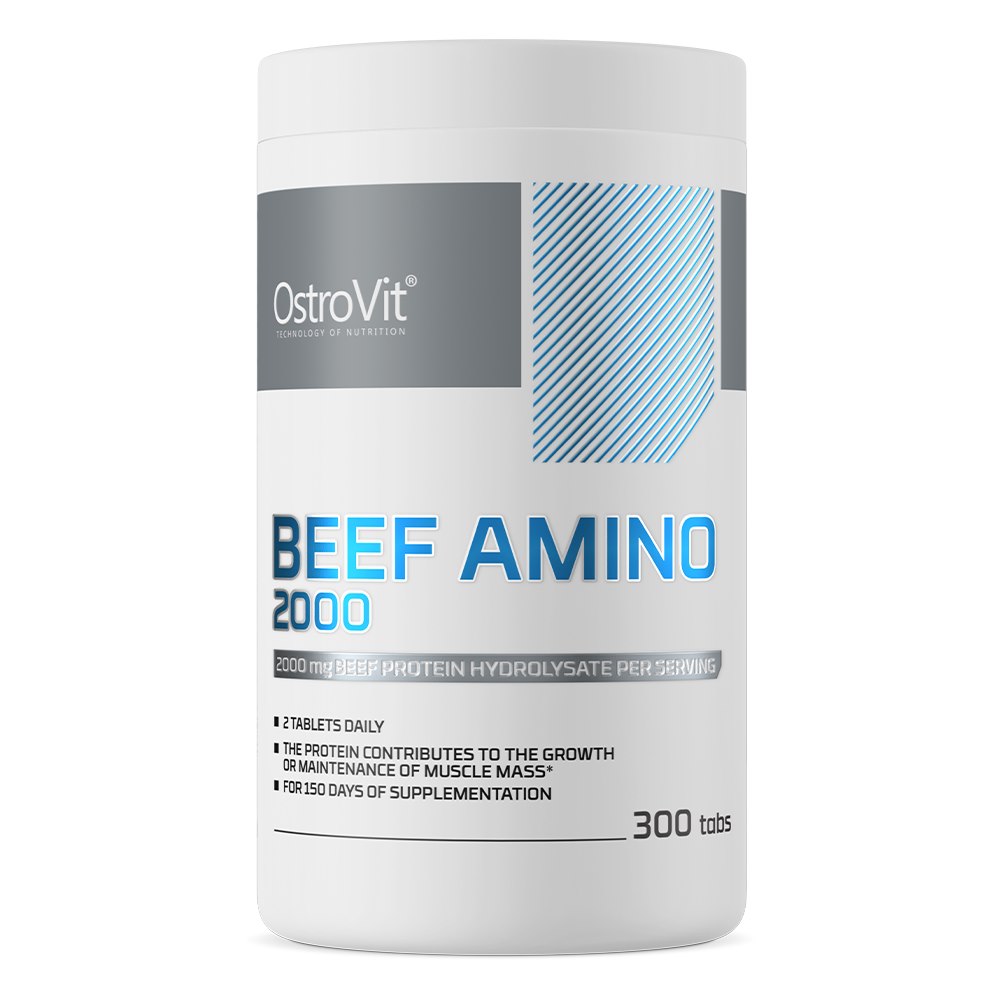 Ostrovit jautienos amino 2000 mg 300 tablečių