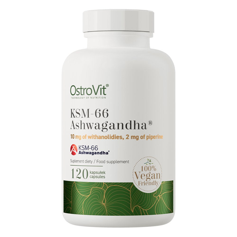 Ostrovit KSM-66 Ašvaganda VEGE 120 kapsulių