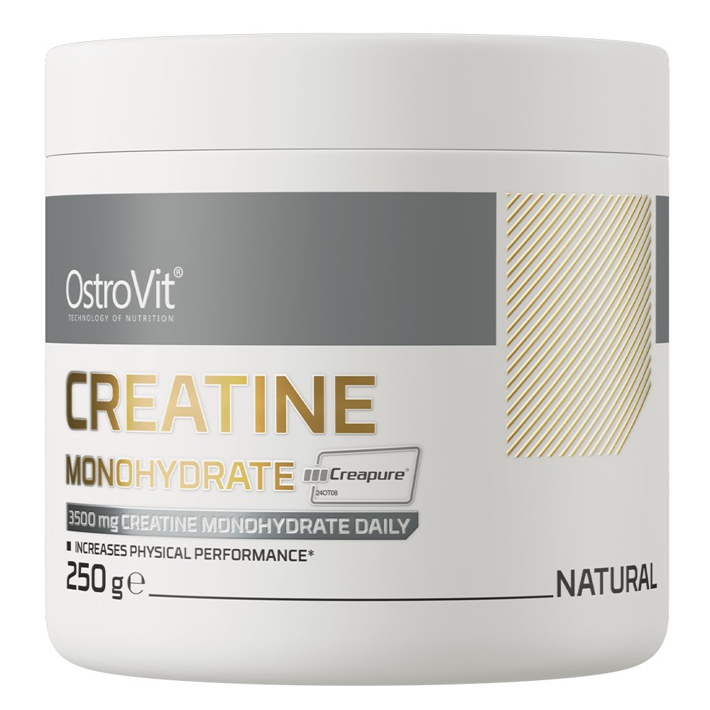 Ostrovit kreatino monohidratas Creapure - natūralus skonis 250 g