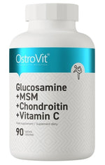 Ostrovit gliukozaminas + MSM + chondroitinas + vitaminas C 90 tablečių