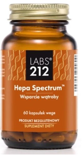 LABS212 Hepa Spectrum - Kepenų veiklai 60 kapsulių