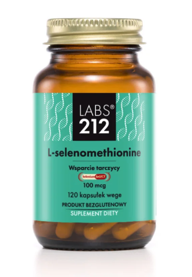 LABS212 L-selenometioninas Selenium SeLECT - L-selenometioninas 120 kapsulių