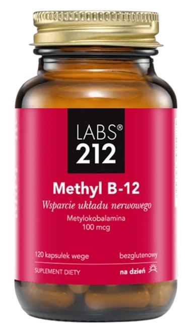 LABS212 metil B-12 120 kapsulių