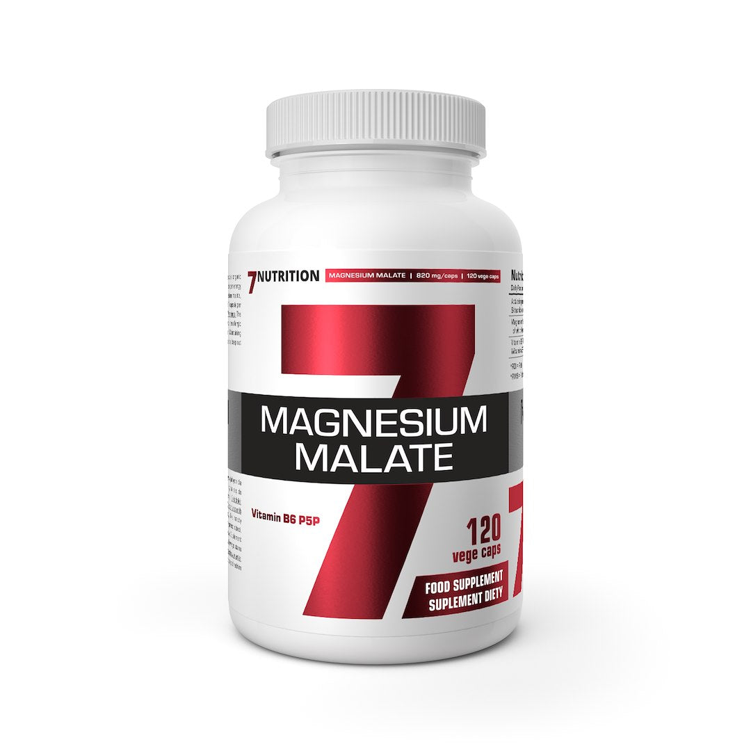 7Nutrition Magnio malatas - magnio malatas 120 kaps.