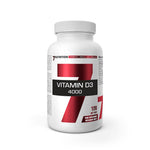 7Nutrition Vitaminas D 4000 - Vitaminas D 4000 TV 120 kaps.
