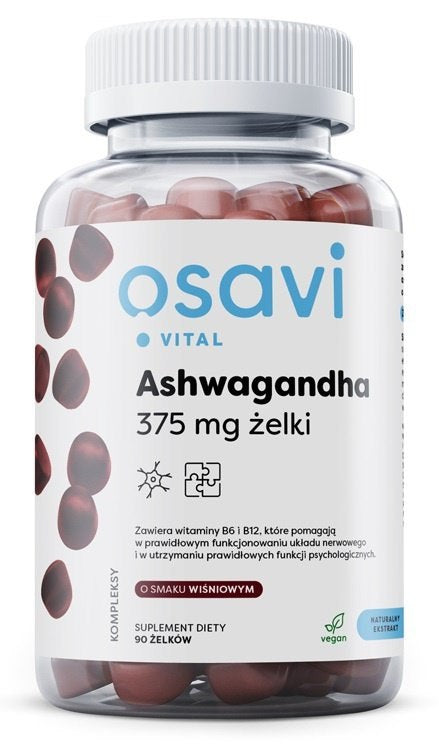 Osavi Ašvaganda 125 mg 90 guminukų