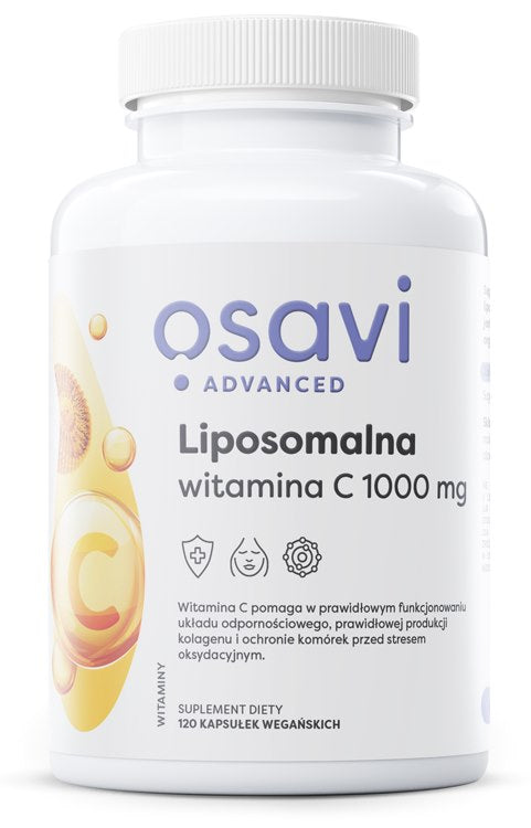 Osavi liposominis vitaminas C 1000 mg 120 kapsulių