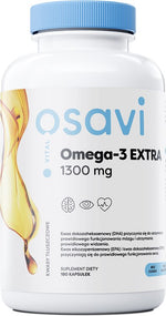 Osavi Omega-3 Extra, 650 mg - citrinų skonio 180 kaps.