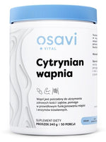 Osavi kalcio citrato milteliai 240 g