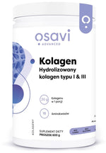 Osavi hidrolizuotas I ir III tipo kolagenas 600 g