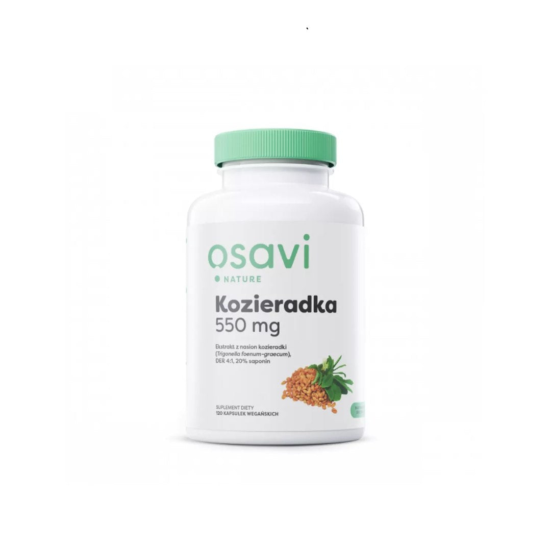 Osavi Fenugreek 550 mg 120 kapsulių