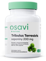 Osavi Tribulus Terrestris, saponinai 200 mg 120 kapsulių